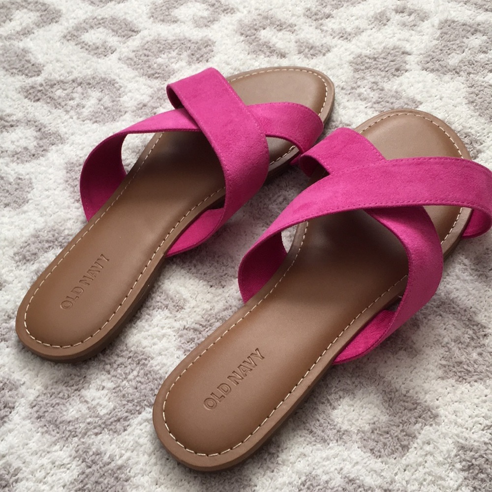 Old Navy Pink Sandals - Picture 2 of 4